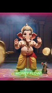 🐘 JAI GANESHA! 🙏 जय गणेश GOLDEN! LUCKY! ✨Blessing EDM | Viral Dance #Shorts