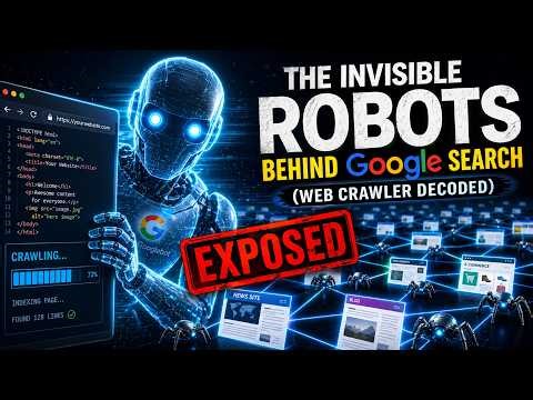 The Invisible Robots Behind Google Search (Web Crawler Decoded)