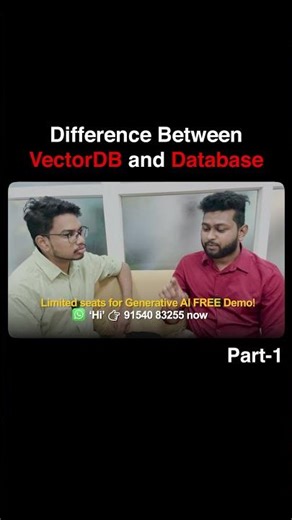 Database vs Vector Database | Telugu