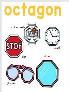 8 Sides, 8 Angles | The Octagon, Octagon Shape for Kids, Octagon with Equal Sides, Shapes of Octagon
