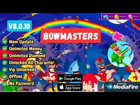 Bowmasters Mod Apk 8.0.10 Unlimited Money / Diamond / Unlocked All Character Latest 2025 Update!