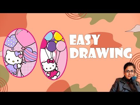 Let’s draw Hello Kitty together! ✨ A fun and easy tutorial for little artists! 🖍️🎀#kidsart #kids