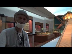 超古代文明1022 出雲⑤ 古代出雲歴博 大社の高層神殿(鎌倉13C復元案模型)直径約3m三本組の掘立柱が出土 青木遺跡も 博物館見学後 神魂神社へ(竹取翁博物館 国際姫学会)2021.7.31