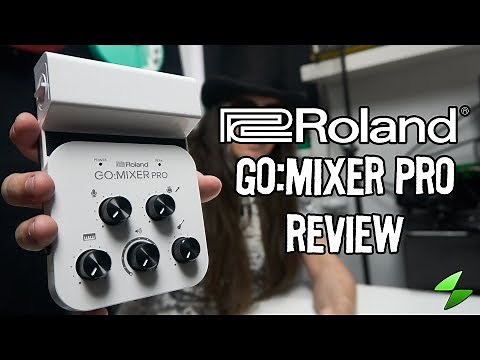 Roland GO:Mixer Pro. Portable cross-platform mixer review