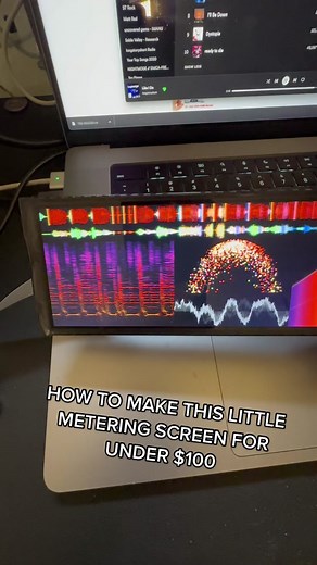 MORE INFO - READ HERE: 1. It's basically just a secondary monitor. You don't have to program anything. 2. Search for raspberry pi wide screen on eBay. Mine cost 80. 3. Make sure it has the chip w HDMI on it or else you're gonna have a hard time plugging it in. Mine is powered by USB. 4. You can run any metering software. I like minimeters. 5. You can run system wide audio on it. Windows it's built into minimeters. Same with OSX Ventura. On older OSX versions you gotta route it with Soundsource o