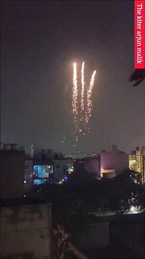 Crazy Rocket & Sky Shot Fireworks Show 🎆🔥 | Loudest Crackers Ever | The Arjun Malik Vlog