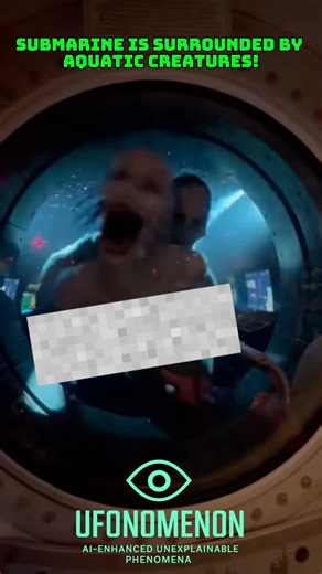 Insane footage from inside the submarine! Must see! #sub #submarine #siren #mermaid #horror