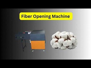 Fiber Opening Machine | High Efficiency Textile Machinery by MultiPro Machines