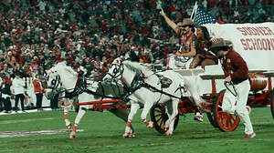 113K views · 1.6K reactions | The conestoga has loaded up with Sooner Magic and rolled into the Valley of Death. Scene Setter presented by Mercy | Oklahoma Football | Facebook