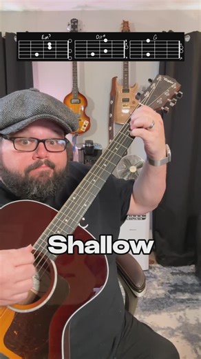 Chas Evans on Instagram: "Shallow Guitar Tutorial! @ladygaga @iamthebradleycooper #guitar #guitarra #guitare #music #musica #chevansmusic #musician #guitartutorial #acousticcover #learnguitar #musicteacher #guitarlessons #guitarteacher #easy #beginner #chords #guitarist #guitaristsoftiktok #guitarists #guitariste #guitarist #guitarists #guitaristsofinstagram #guitarplayer"