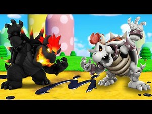 Bowser's Fury - Fury Bowser vs Dry Bowser #01 4K60FPS