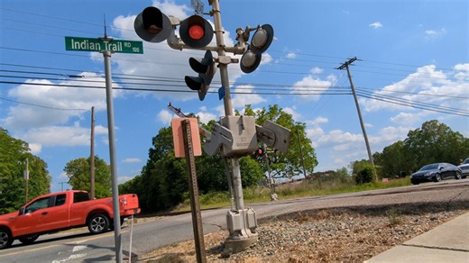 CSX confirms 2 trains collided, 18 cars derailed in Hamlet; no injuries reported
