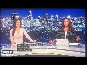 KTTV Fox 11 News at 10pm open October 1, 2025