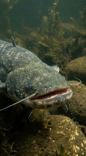Catfish 😲 This sense makes them the perfect hunter! 🐟 #fish #fishing #angling #carpfishing