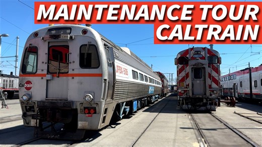 Caltrain’s hidden world - touring the facility that keeps the Bay moving
