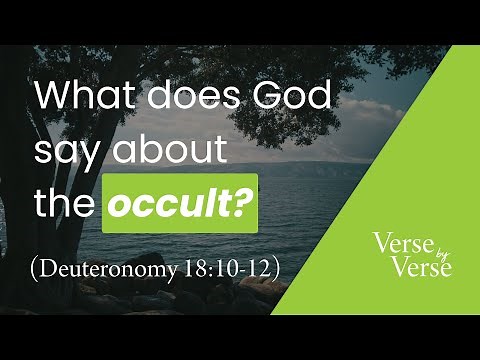 What Does God Say About Witches and the Occult? (Deuteronomy 18:10-12) | Verse by Verse