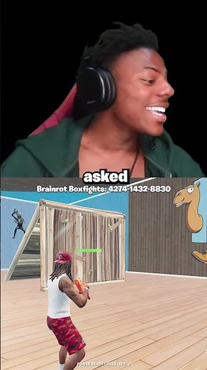 iShowSpeed Reacts to "KAI CENAT" in Fortnite 🤣