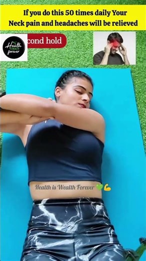 Simple Neck & Headache Relief Stretch! 😣➡️✨#shorts #HeadacheRelief #youtubeshorts #NeckPain #neck