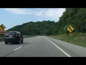 Interstate 79 - West Virginia (Exits 110 to 99) southbound