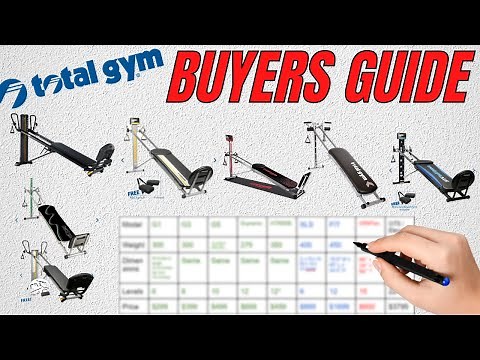 Total Gym Buyers Guide: What model is right for you?