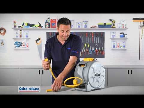 HOZELOCK 2-IN-1 COMPACT REEL WITH HOSE 25M | Screwfix