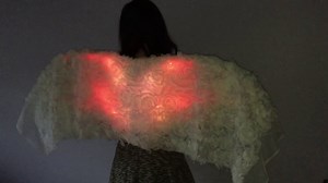 Neopixel Light Up Fire and Ice Wings #WearableWednesday