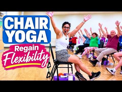 Chair Yoga for Seniors: Get Moving Without Floor Work