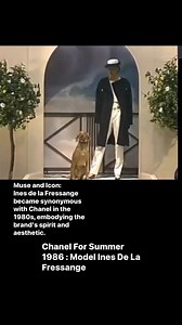 Chanel For Summer1986: Model Ines De LaFressange | Runwaymodel
