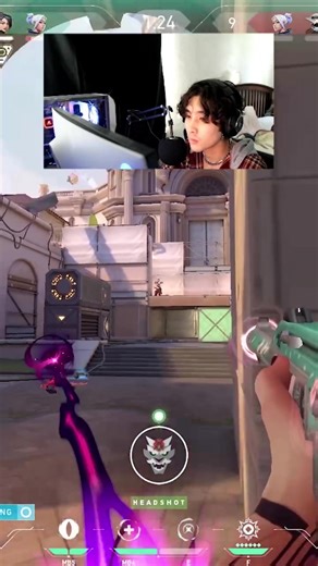 oni phantom gives AIMBOT. #valorant #gaming #valorantclips #fps #slastt #fyp #foryou