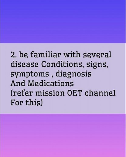 10 EASY TIPS TO CLEAR OET LISTENING #oet