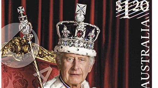 Special edition King Charles stamps released by Australia Post