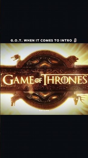 GAME OF THRONES INTRO 🥶🗿 #trending #gameofthrones #viral