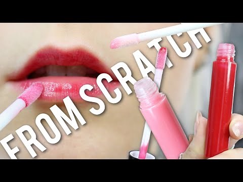 Making Lip Gloss & Lip Oil w/ NO BASE - Following Cosmetic Your Ways Formula