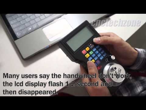 CNC Wireless USB Mach3 MPG Pendant Handwheel WHB04 User Instructions