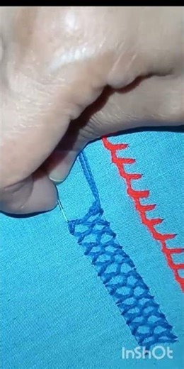 Very very easy hand Embroidery Design #shorts #trending #viral