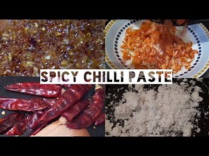 Spicy Chili Paste 🌶️🔥 | Chili Paste Recipe | Homemade Chinese Style Chili Paste