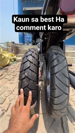 Splendor bike mein kaun sa best tyre🔥🥵🦅 #splendor #tyer #alloywheel #bike #modified #shorts #viral