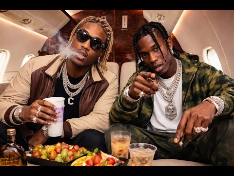 Future ft Travis Scott – No Love on Airplane Mode ( Official Lyrics Video)