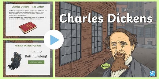 Charles Dickens Facts PowerPoint