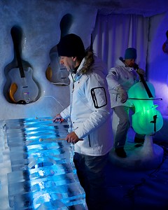 Ice Music, A Swedish Orchestra That Plays on Ice Instruments