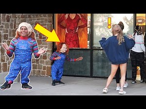 Fake Chucky Scare Prank!