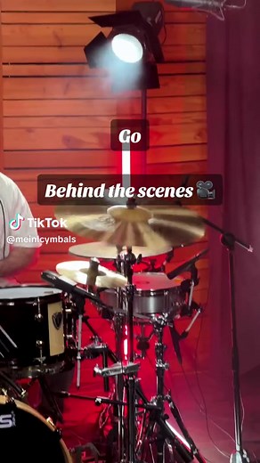 Behind the scenes with @elestepariosiberiano and “the cost” #drums #cymbals #drummersoftiktok #elestepariosiberiano #behindthescenes