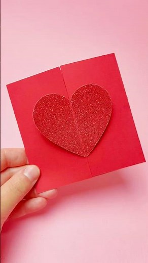 DIY Valentine’s Interlocking Heart Card with Cricut | Elegant Handmade Idea! #cricut #valentinesday