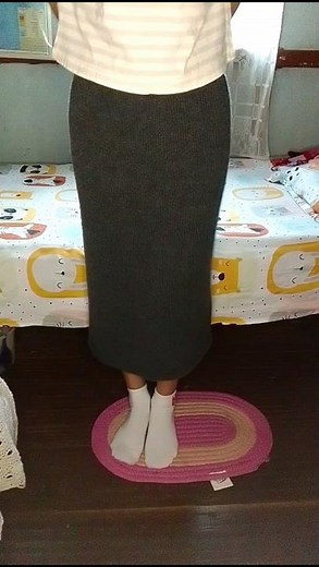 knitted long skirt, video tutorial is available on this channel. #shorts #knitting #skirttutorial