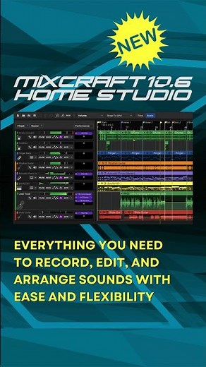 NEW! Mixcraft Home Studio #DAW for #musiccreators