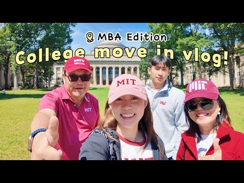 Moving Into My Dream School (MIT Move-In Vlog)