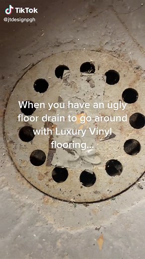 Installing LVP Around a Basement Floor Drain