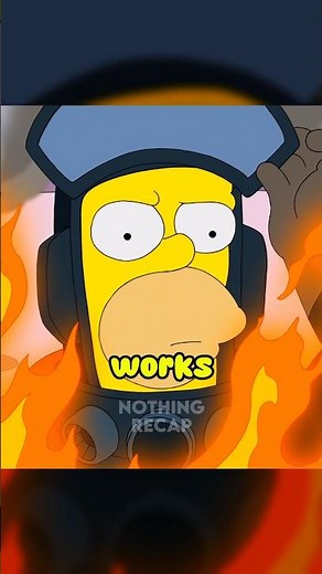 HOMER SETS FIRE TO SILLY ENTERTAINMENT!? #simpsons