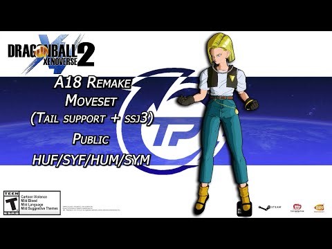 DBXV2 Mods: Android 18 Remake Moveset