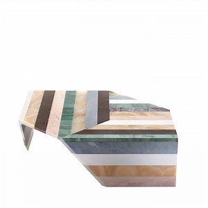 Origami Stripes Coffee Table II by Patricia Urquiola